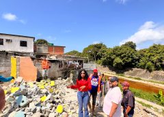 Jornada de inspección a viviendas afectadas por terremotos para su posterior demolición controlada en sector Santa Rita de Morón