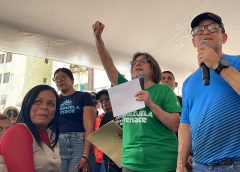 Ministra del P.P. para Hábitat y Vivienda Paola Posani y Alcalde Juan Carlos Betancourt iniciaron Registro Único de Vivienda en Puerto Cabello.