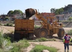 Iamproam inició trabajos de mantenimiento preventivo del Canal de Urb. San Esteban  